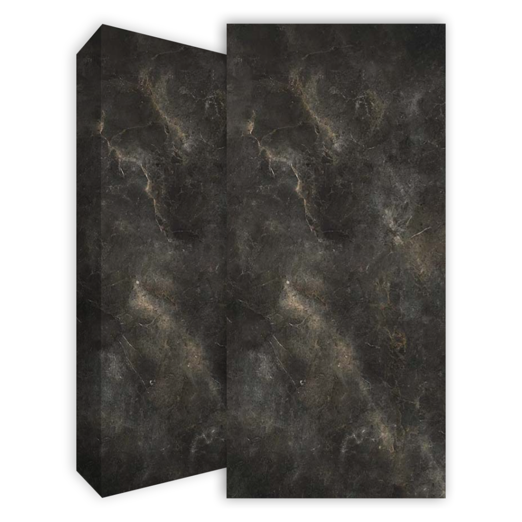 משטח למטבח SAPIENSTONE דגם Black Diamond בגימור מט