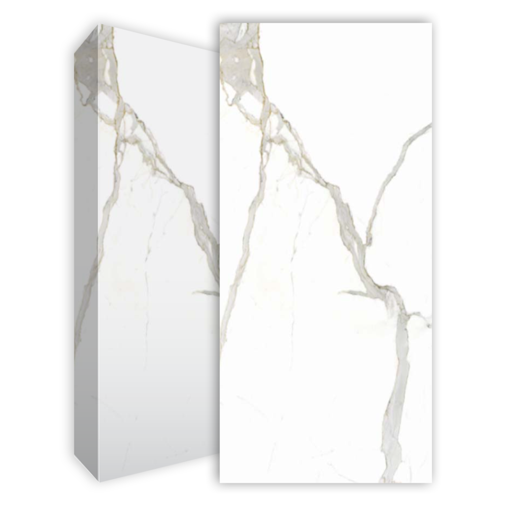 משטח למטבח LAMINAM דגם CALACATTA ORO MICHELANGELO 8830 בגימור מט