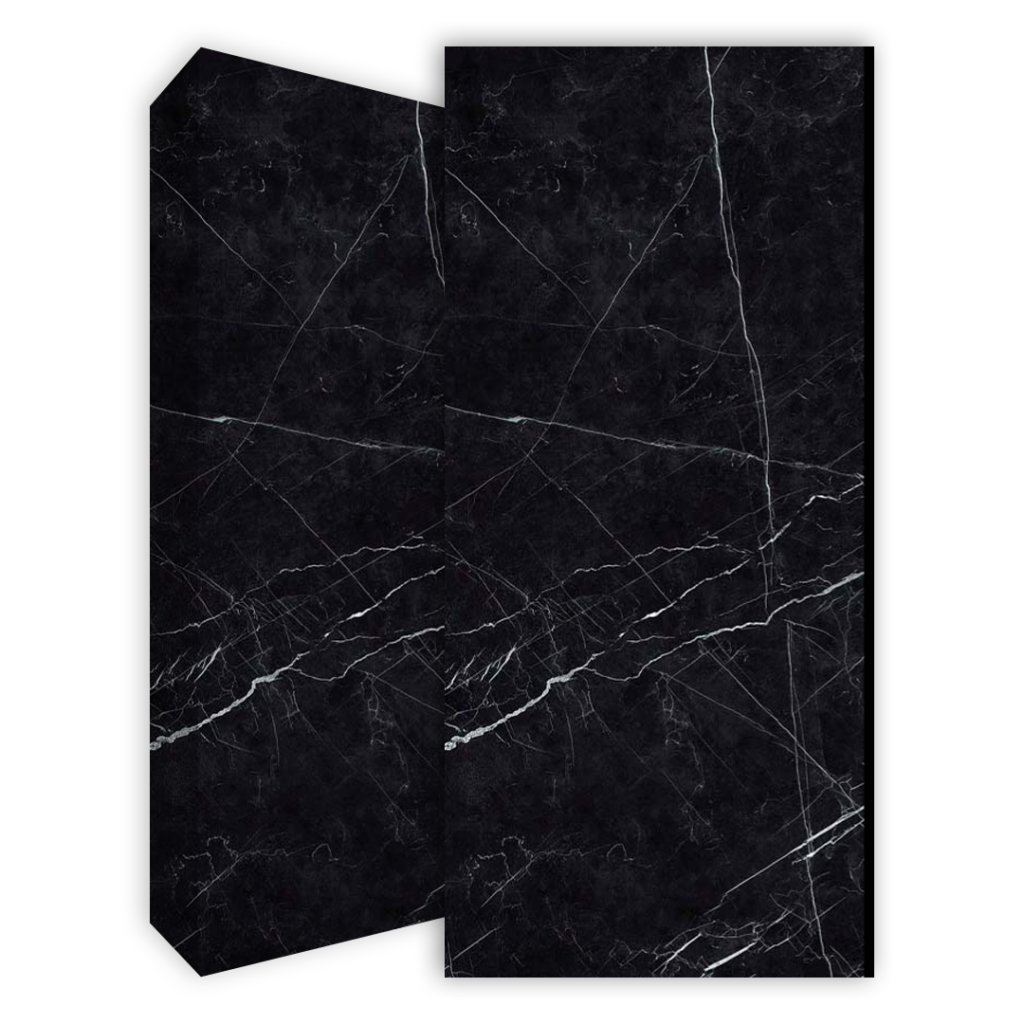 משטח למטבח SAPIENSTONE דגם Dark Maquina בגימור משי