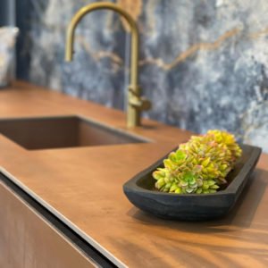 משטח למטבח INFINITY דגם Metal Corten ME03 בגימור מט