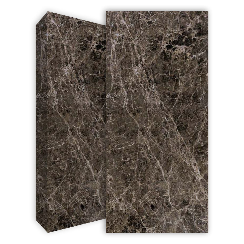 משטח למטבח FLORIM דגם Marble Emperador FG530 1 בגימור מבריק