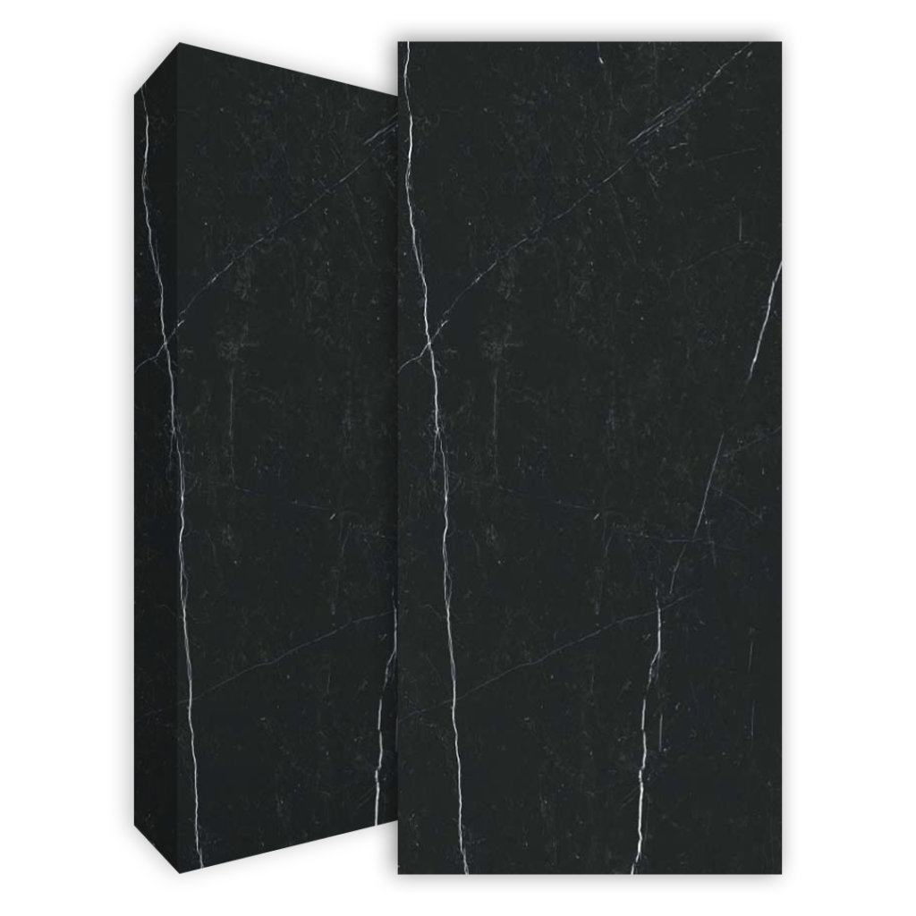 משטח למטבח FLORIM דגם Marble Marquina FM701 בגימור מט