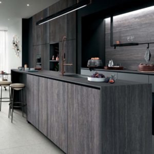 משטח למטבח INFINITY דגם Travertino Grey SE06 בגימור מט
