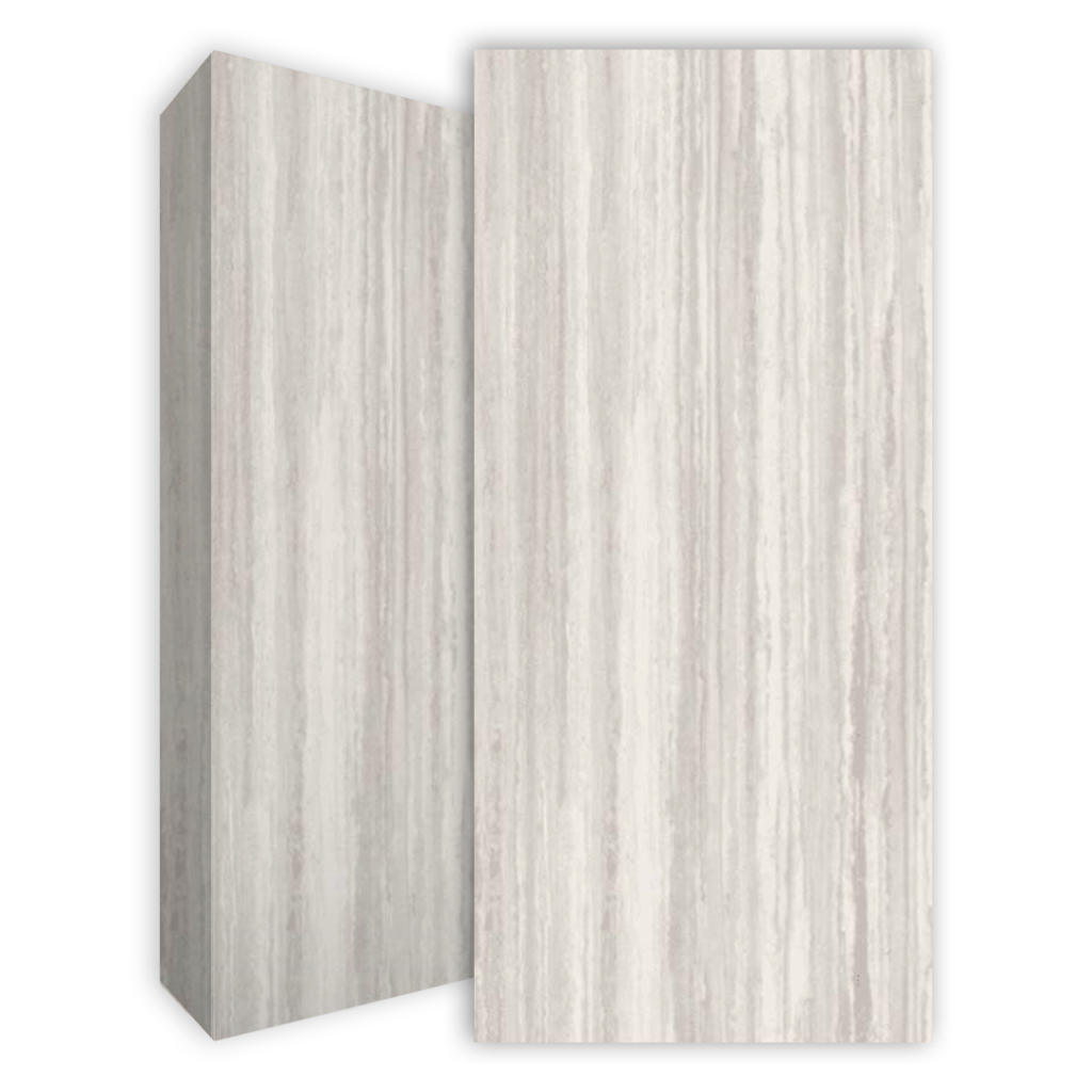 משטח למטבח LAMINAM דגם TRAVENTINO GRIGIO VENATO 8565 בגימור מט