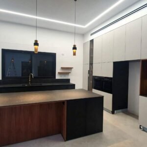 משטח למטבח LAMINAM דגם NERO GRECO 8545 בגימור מט