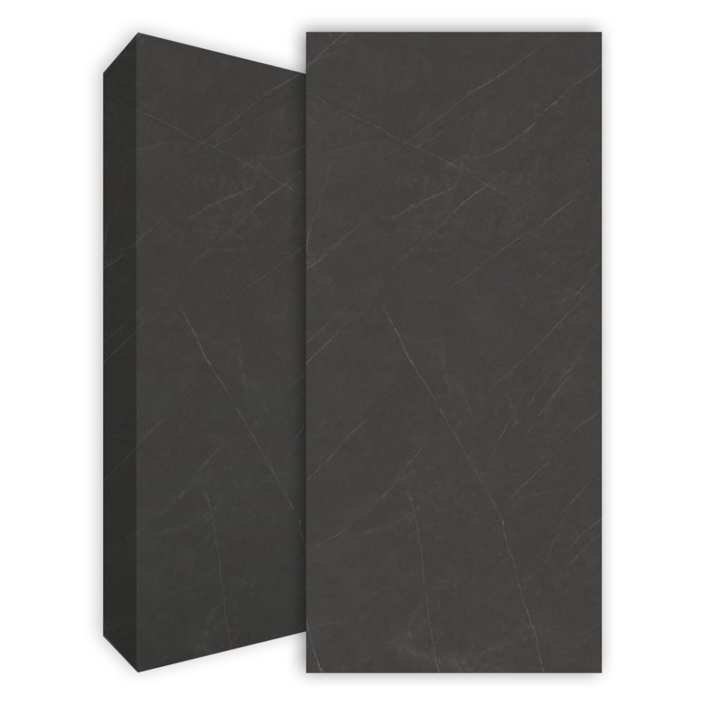 משטח למטבח ASCALE דגם Allure Black 126 בגימור מט