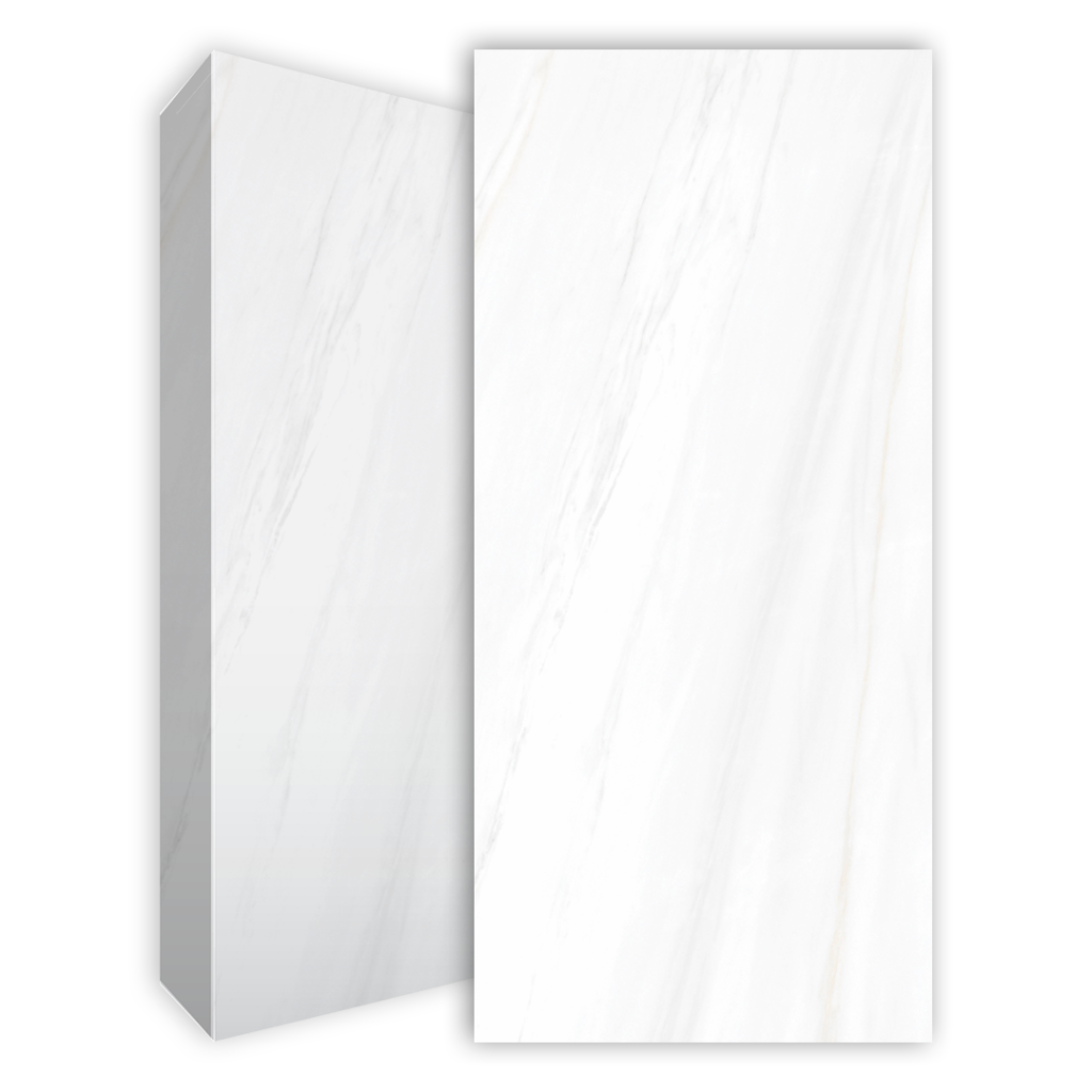 משטח למטבח ASCALE דגם Lasa White 127 בגימור מט