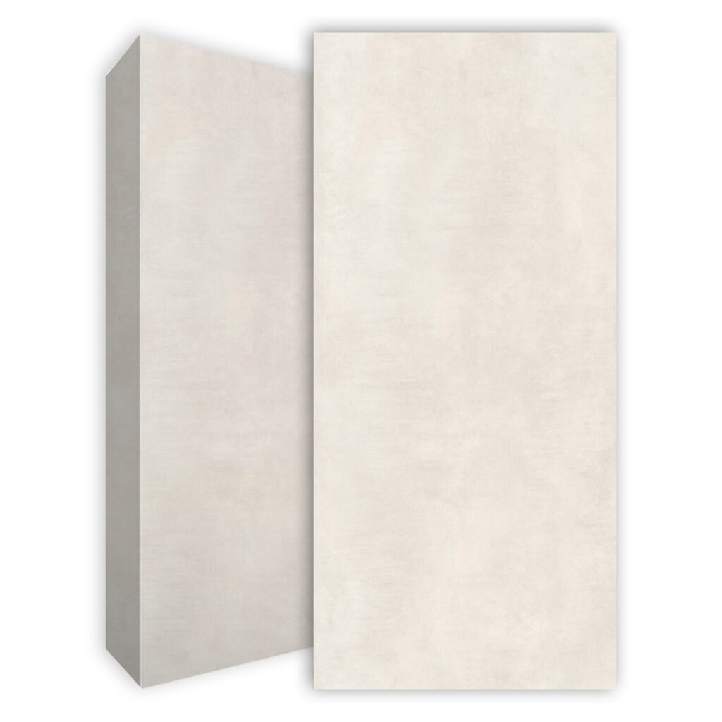 משטח למטבח POLOSTONE דגם BETON WHITE בגימור משי