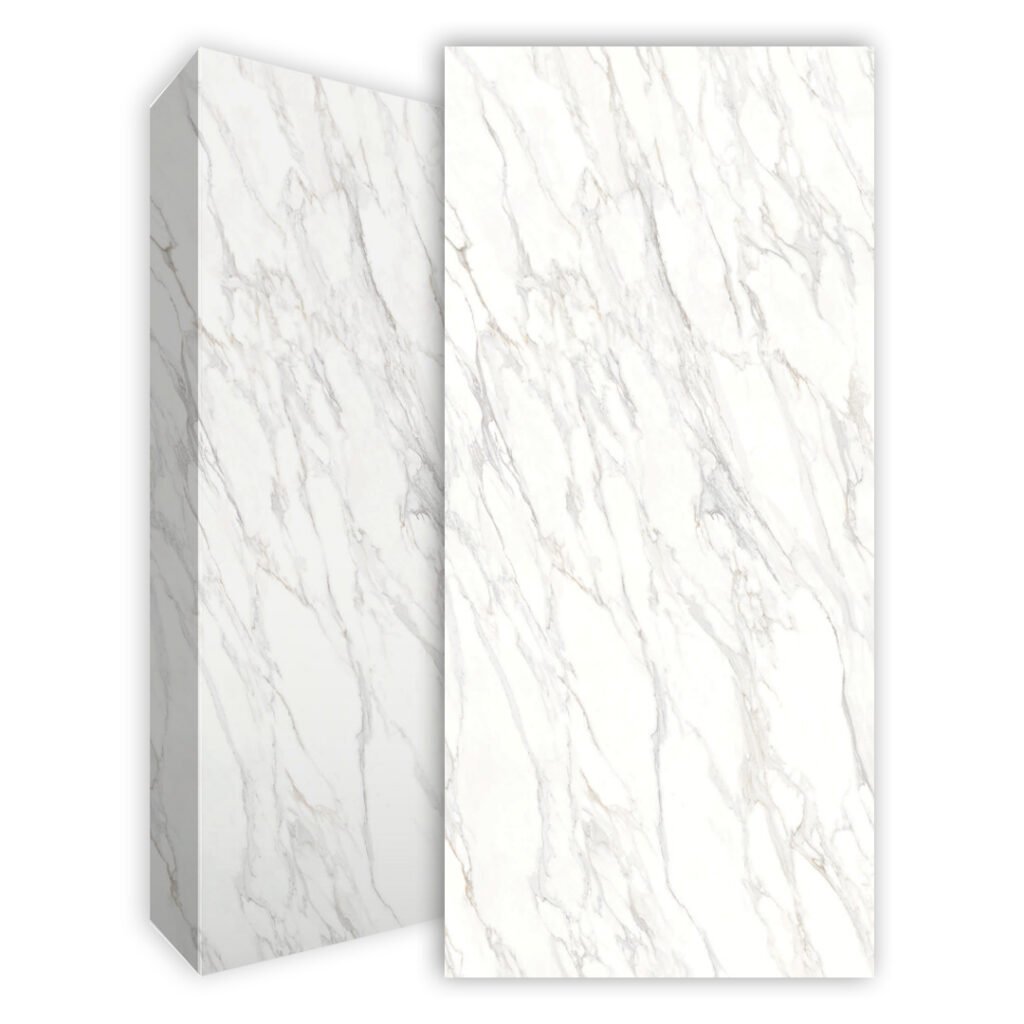 שיש למטבח פולו סטון דגם CARRARA BIANCO מט