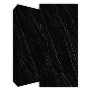 שיש למטבח פולו סטון דגם NERO MARQUINA מט