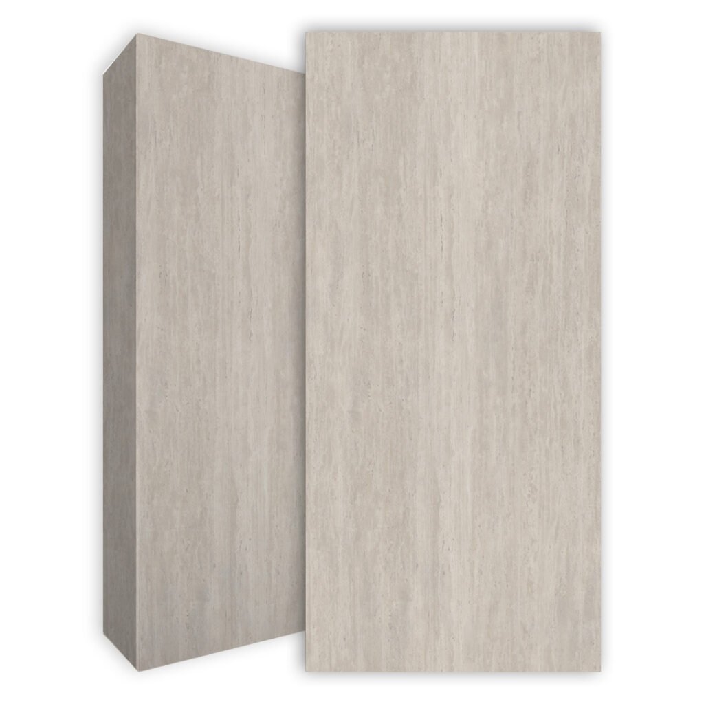 שיש למטבח פולו סטון דגם TRAVERTINE GRAY מט